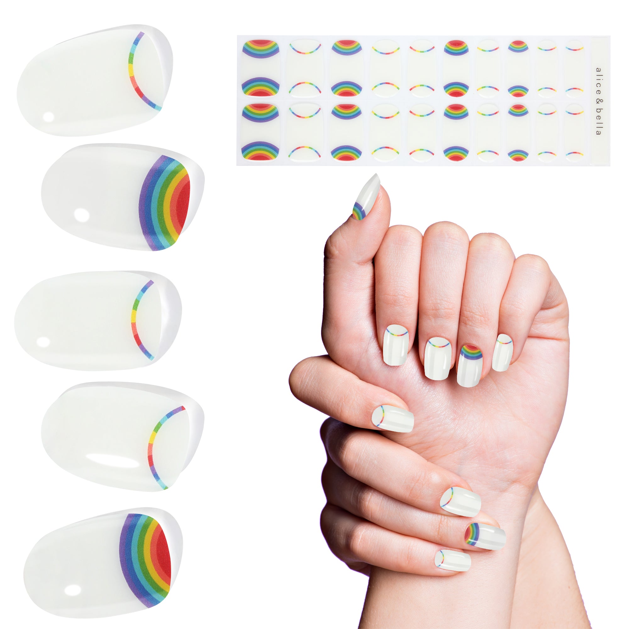 Prairie Beauty: NAIL ART: Pride 2022 Scribble Rainbow Nails
